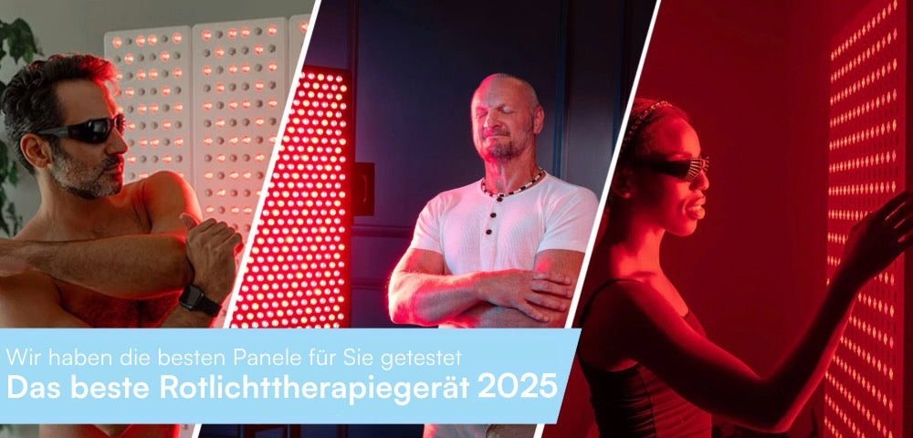 Das beste Rotlichttherapiegerät 2025 - der Vergleich