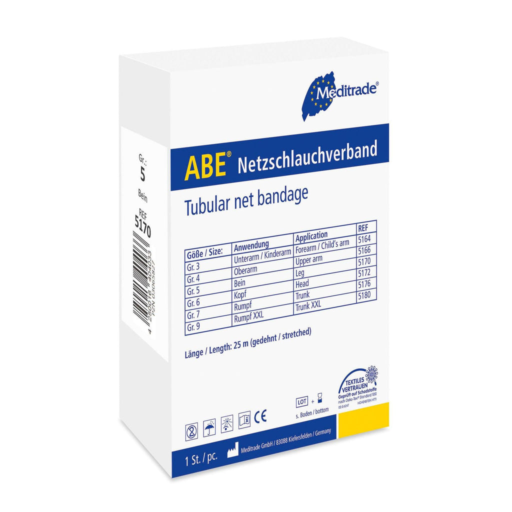 Meditrade ABE® Netzschlauchverband, 5,5 cm x 25 m, Kopf - WeCare+