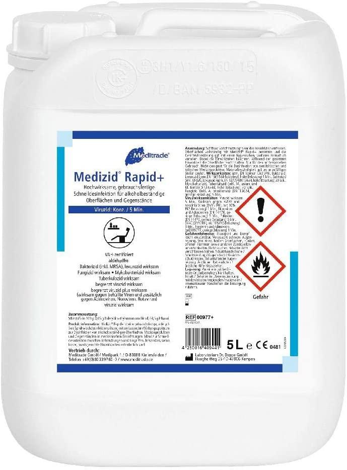 Meditrade Medizid Rapid+ Flächendesinfektion - WeCare+