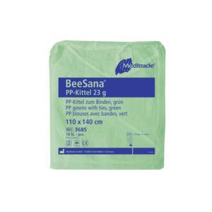 Meditrade PP Schutzkittel BeeSana Classic - Packung á 10 Stück - WeCare+