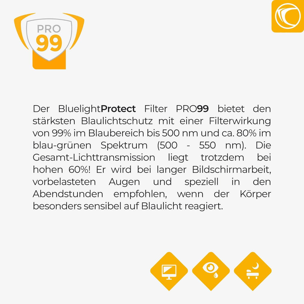Prisma Frankfurt PRO99 Blaulichtfilter-Brille - WeCare+